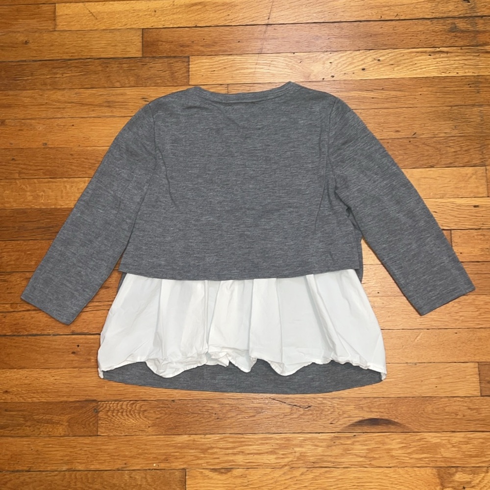COS Wool Crewneck & Peplum Sweater in Grey, size Small - Picture 12 of 12